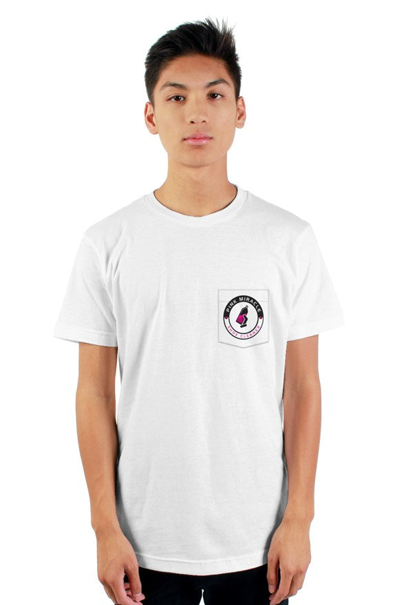 Pink Miracle - Men's T-Shirt (White | Limited Edition)