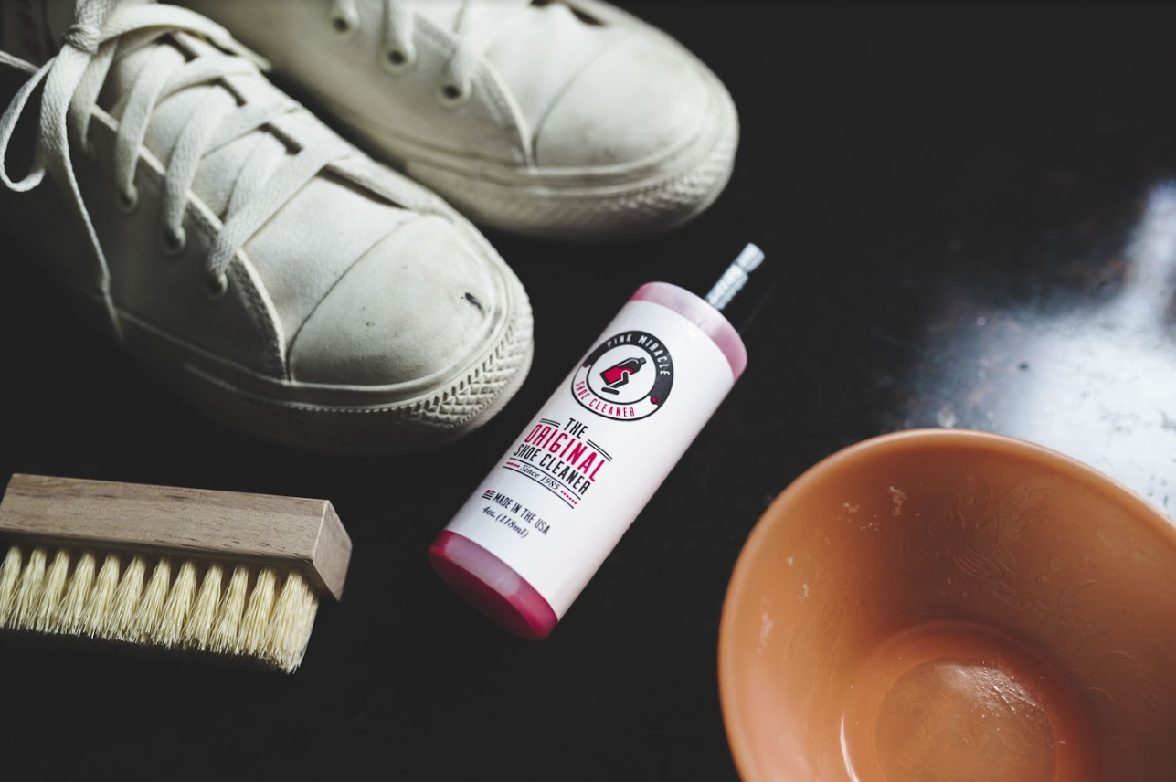 Pink Miracle Shoe Cleaner