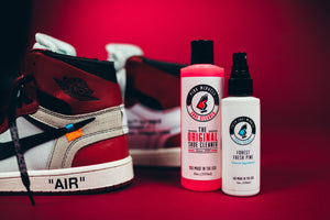 Pink Miracle Shoe Cleaner Kit w/ Brush - 8 oz. Sneaker Fabric and Sole  Cleaning 610395739333